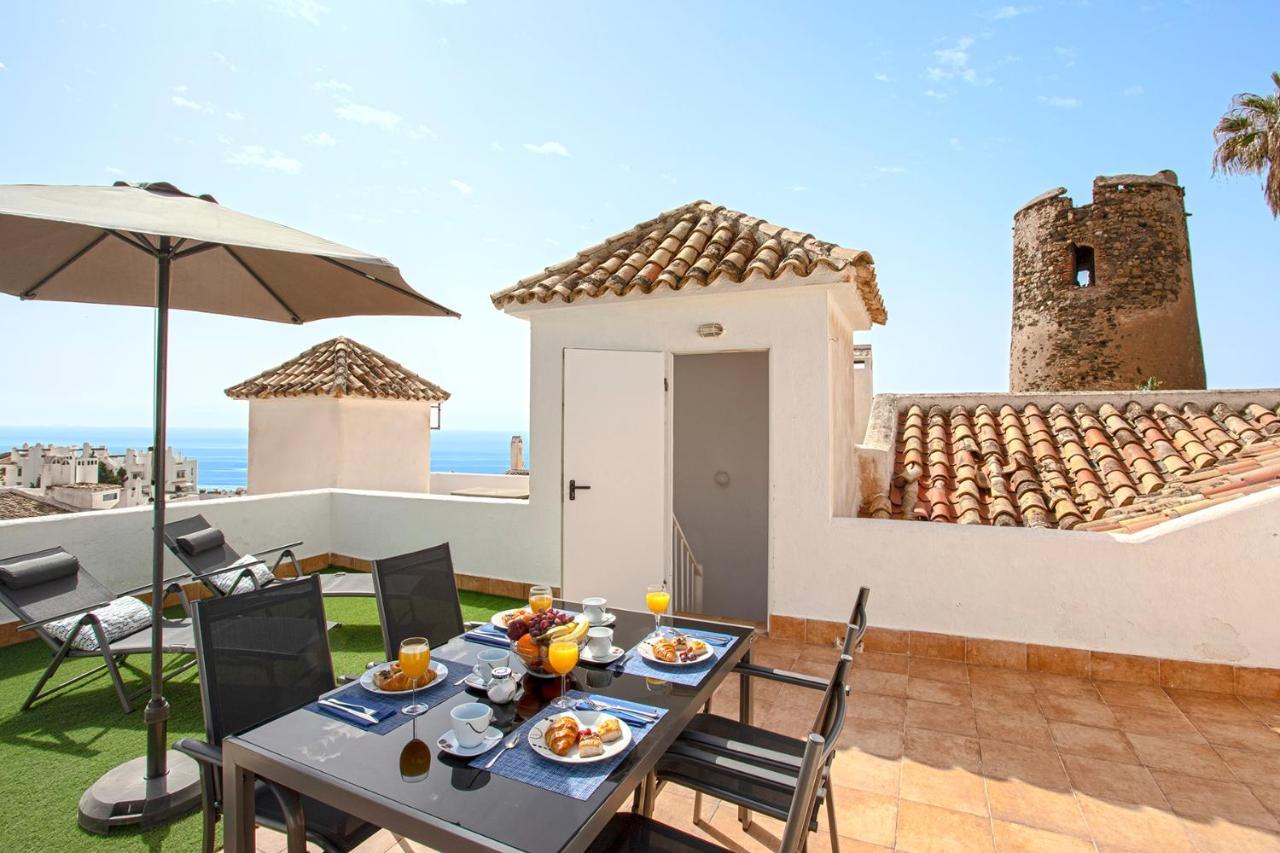 Apartament Atico Frente Al Mar - Vistas, Piscina, Terrazas, Parking! Benalmádena Zewnętrze zdjęcie
